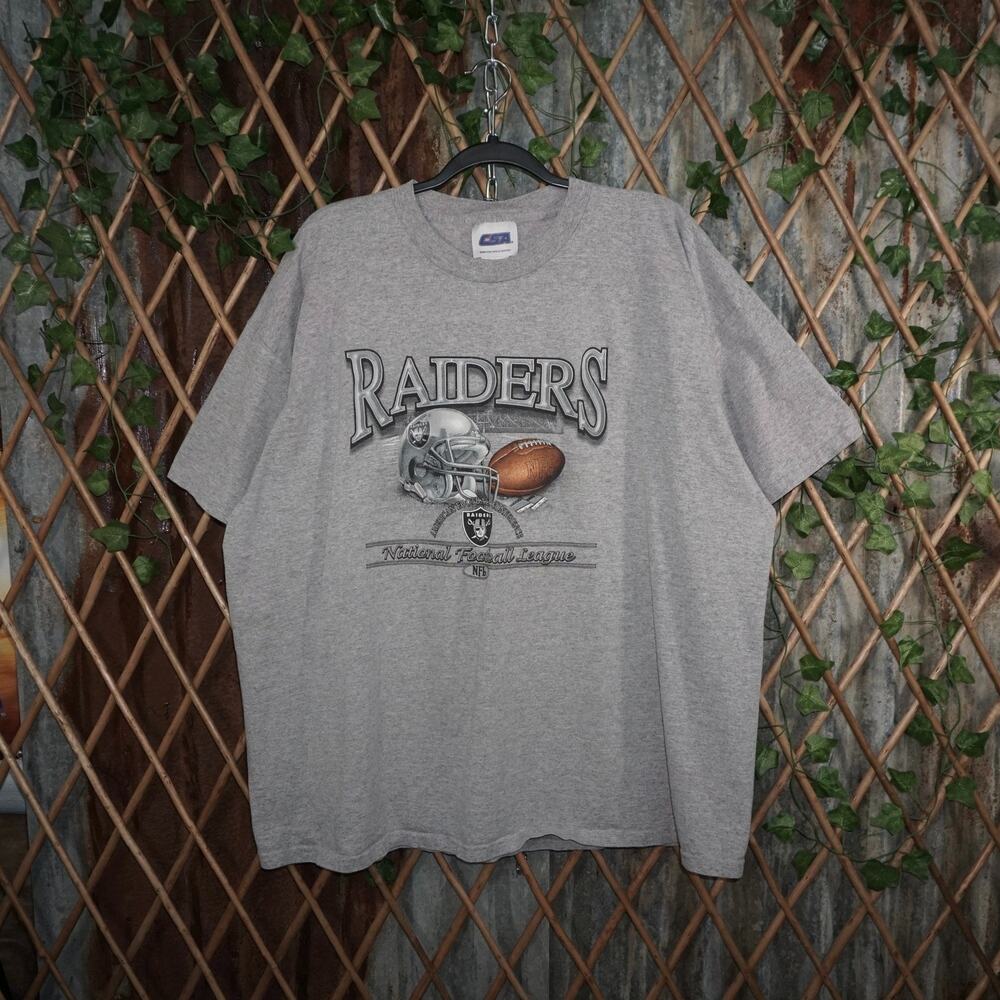 XXL - Vintage Y2K Nfl T-Shirts raiders football oakland los